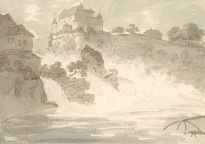Watervallen bij Schauffhausen, 1782