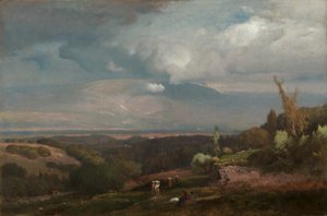 Naderende Storm vanaf de Alban Heuvels