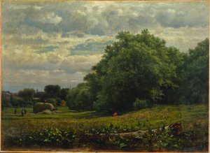 Oogsttijd, 1864 door George Inness