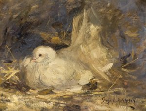 De Broedende Duif door George Jackson Hutchison