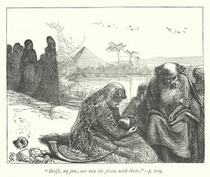 Illustratie voor The Captivity door George John Pinwell