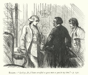 Illustratie voor The Good-Natured Man (gravure) door George John Pinwell