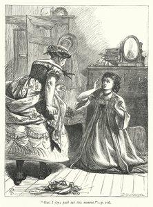 Illustratie voor The Vicar of Wakefield (gravure) door George John Pinwell