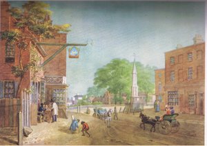 Tottenham Village in 1822