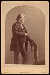 Portret van Charles Sumner 1811-1874, Tussen 1872 en 1874 door George K Warren