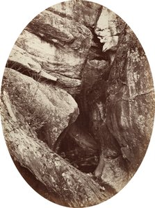 Waterval bij Williams College, ca. 1870 door George K Warren