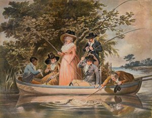 Een partij aan het vissen, 1789, 1902