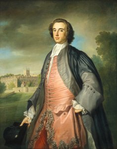 Een afgestudeerde van Merton College, Oxford, ca. 1754-1755