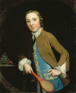 Portret van meester Francis Barrell, 1750s door George Knapton