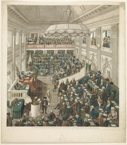 Eerste Nationale Vergadering in Den Haag, 1796 door George Kockers