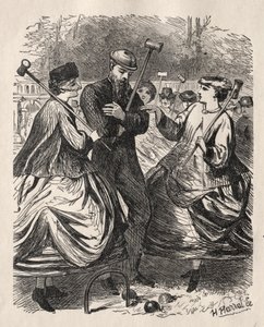 Ons croquetfeest, 1864