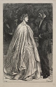 Twee tegen Eén op de Majoor door George Louis Palmella Busson Du Maurier