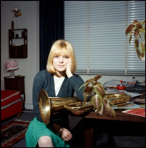 France Gall thuis, Parijs