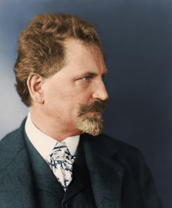 Portret van Alfons Mucha