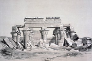 Koom-Ombos, Egypte, 1843