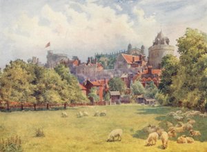 Het Kasteel vanaf de Velden door George Moore Henton