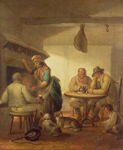 Landelijke Mensen Bij Een Herbergvuur, 1796