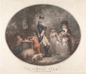 St. James Park door George Morland
