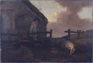 Varkenshoeder door George Morland