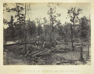 Slagveld van Atlanta, GA Nr. 1 door George N. Barnard
