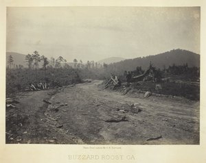 Buzzard Roost, GA, 1866 door George N. Barnard