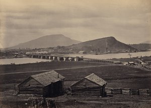 Chattanooga vanuit het noorden door George N. Barnard