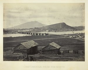 Chattanooga vanuit het noorden, 1864
