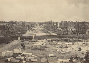 Columbia vanaf het Capitool, 1860s