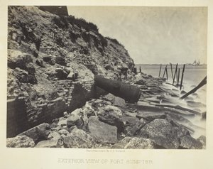 Buitenaanzicht van Fort Sumpter