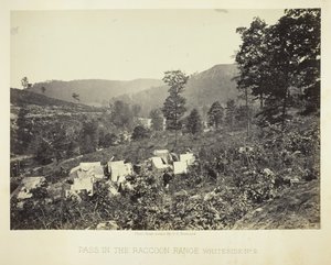 Pas in de Raccoon Range, Whiteside No. 2 door George N. Barnard