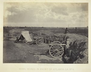 Rebellenwerken voor Atlanta, GA, nr. 4, 1864
