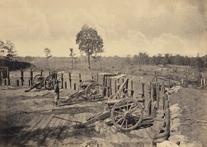 Rebellenwerken voor Atlanta, Georgia, nr. 2 door George N. Barnard