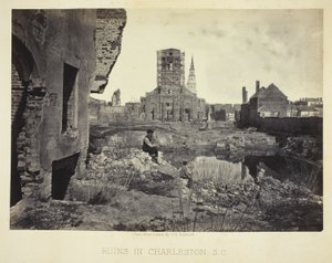 Ruïnes in Charleston, S.C.