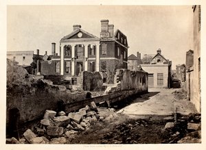 Ruïnes van het Pinckney Mansion, Charleston S.C
