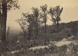 De kam van Mission Ridge door George N. Barnard