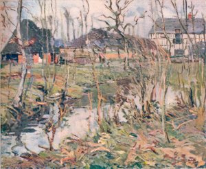 Een boerderij in Normandië, c1911