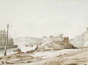 Briton Ferry door George Orleans Delamotte