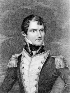 Kapitein John Dundas Cochrane, gegraveerd door Henry Meyer, c.1824 door George Perfect Harding
