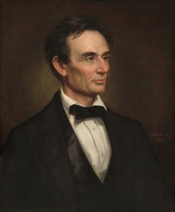 Abraham Lincoln door George Peter Alexander Healy