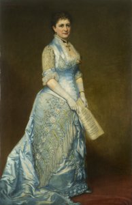 Portret van Emma Thursby (1845-1931), 1879 door George Peter Alexander Healy