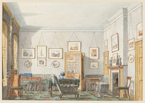 De Kamer van George James Drummond in Oxford, 1853