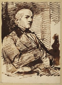 De zittende man door George Richmond