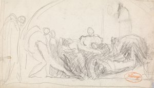 Figuur Samenstellingsstudie 22 door George Romney