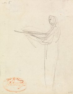 Figuur Studie Twaalf door George Romney