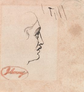 Hoofd Jeugd door George Romney