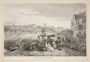 Howard bezoekt een gevangenis door George Romney