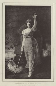 Lady Hamilton als Circe door George Romney