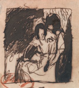Moeder en kind door George Romney