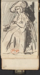 Twee figuren door George Romney