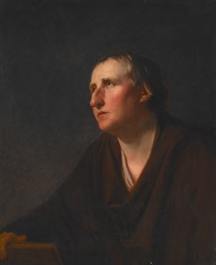 Portret van dominee Richard Stables door George Romney
